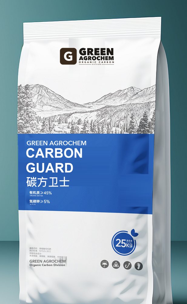 Carbon Guard humic organic fertilizer, 25 kg bag